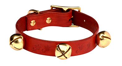 Christmas dog collar